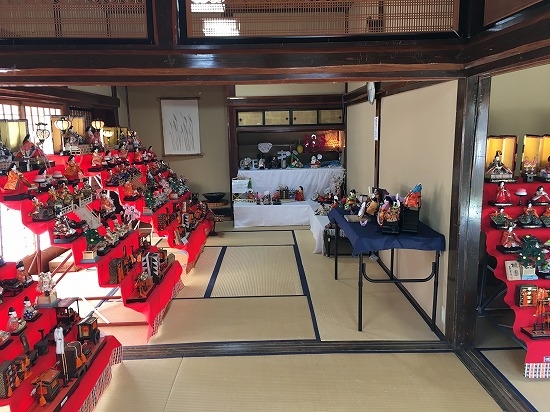 蔵のひな祭り2021年|東松島市蔵しっくパーク|くらっぱ|雛人形展示|桃の節句